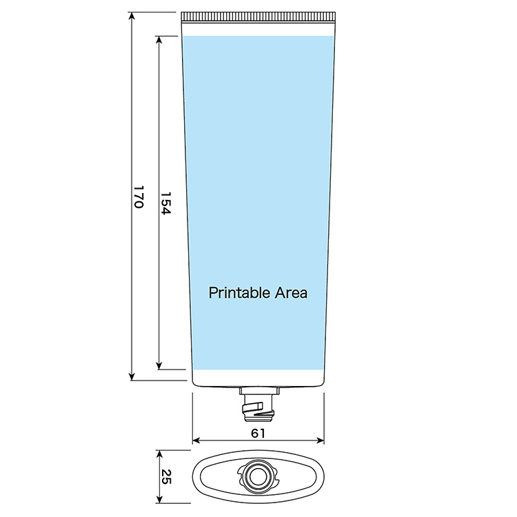 T-45φオーバルワンタッチチューブ-201.7