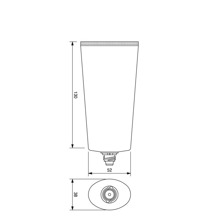 45φオーバルチューブ-153.9