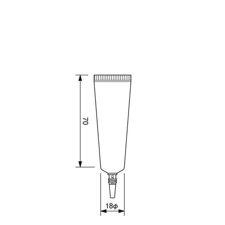 18mm dia. Nozzle Tube-12.8