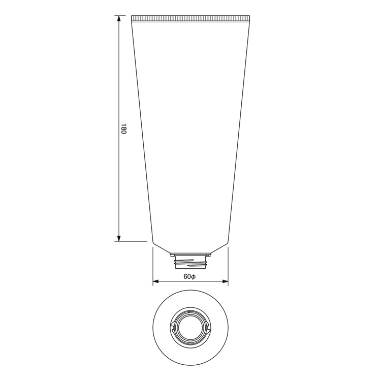 60mm dia. Tube  -392.6