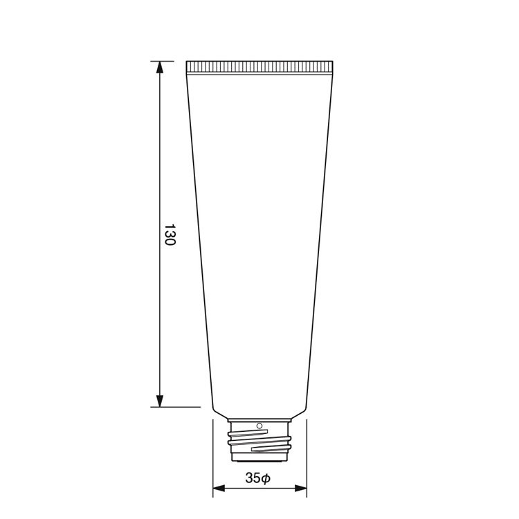 35mm dia. P-Tube (for 24/410 Accessories)-97.9
