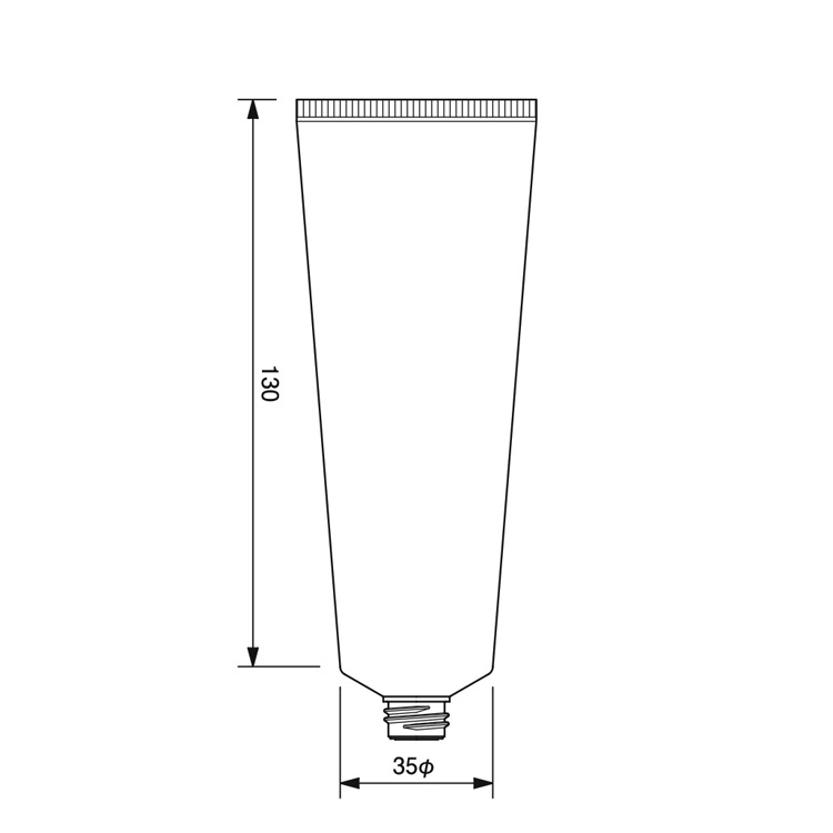 35mm dia. Tube -97.9