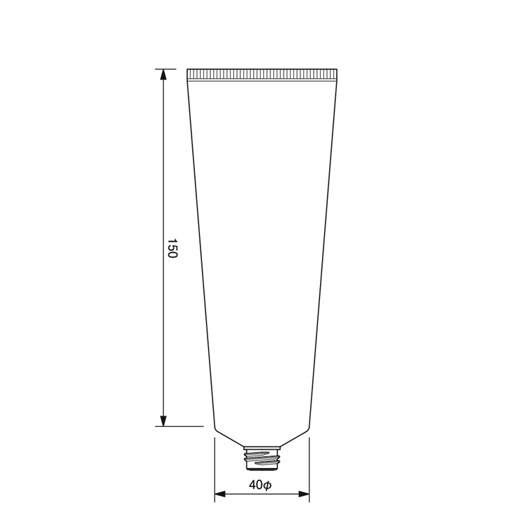 40mm dia. Tube  -149.4