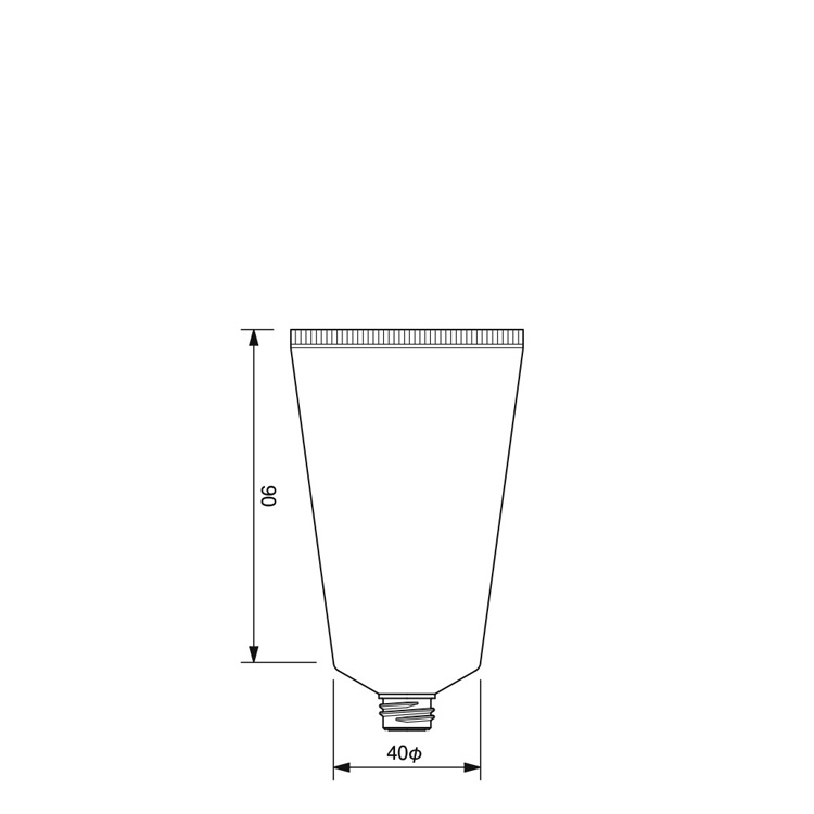 40mm dia. Tube  -78.3