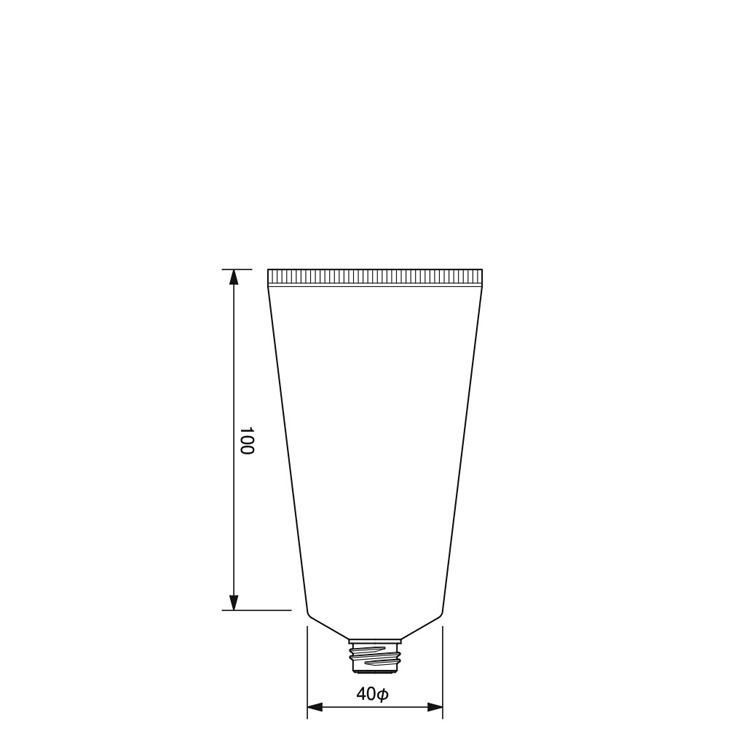 40mm dia. Tube -88.2