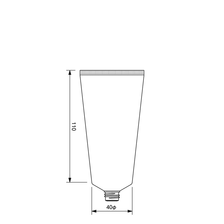 40mm dia. Tube  -99.9