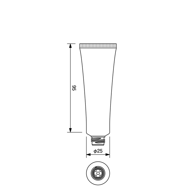 TV-25mm dia. Tube-35.2