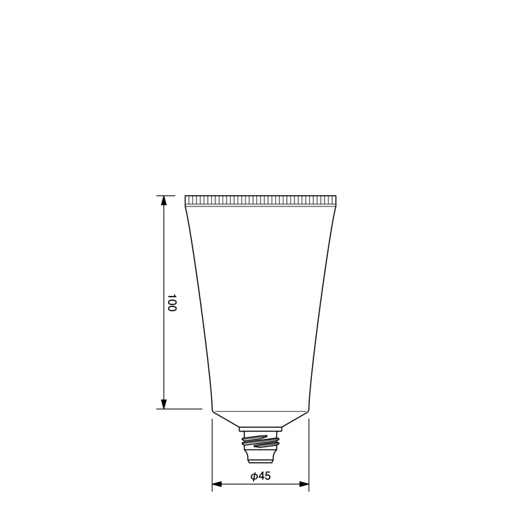 45mm dia. Nozzle Tube-113