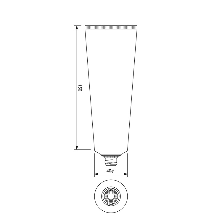 40mm dia. Flip-top Cap Tube II -149.4