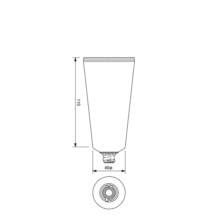 40mm dia. Flip-top Cap Tube II -99.9